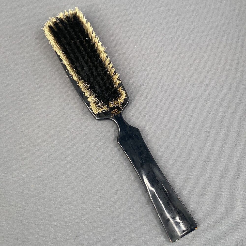 VTG Swank Lint Brush Clothes Grooming Brush West Germany Wood Handle Old Money